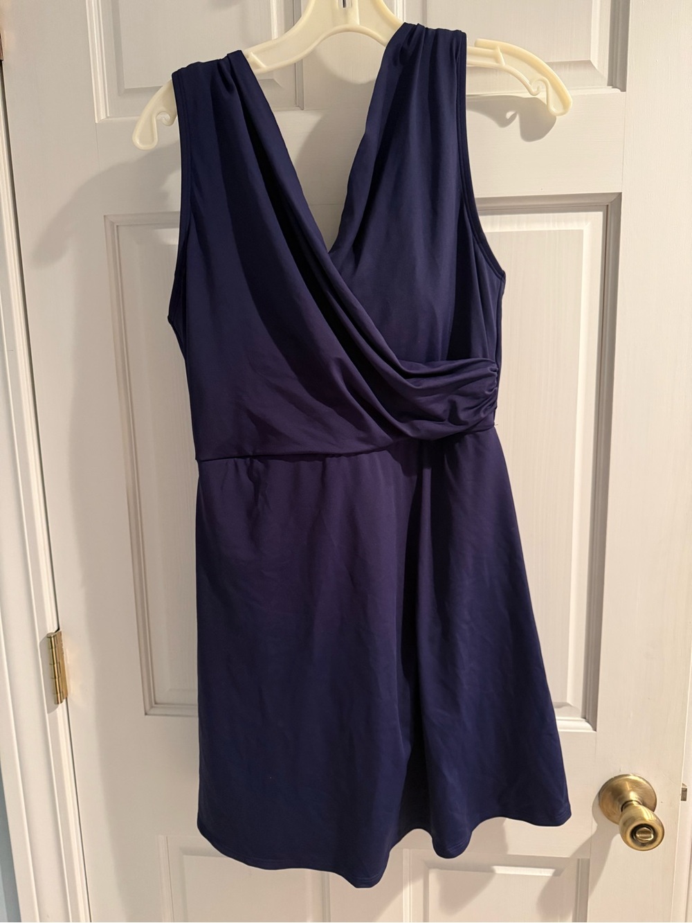 NWT Lands’ End Navy Swim Dress Size 12